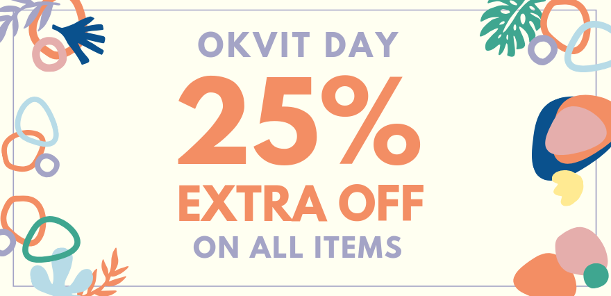 OKVIT DAY 25% OFF