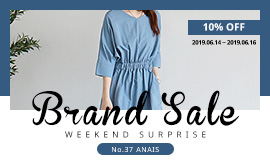 WEEKEND BRAND SALE : NO. 37 Anais