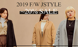 2019 F/W Jstyle ~20% Off Sale