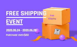 Free Shipping for 6 Countries