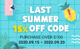Last Summer 15% OFF
