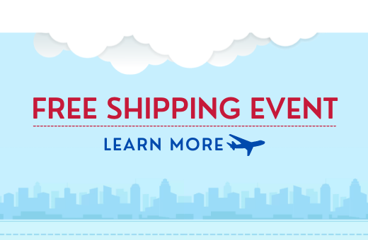 Free International Shipping EVENT