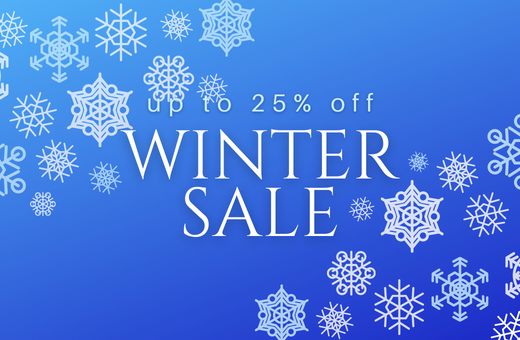 New special offer : WINTER SALE UP TO 25% OFF