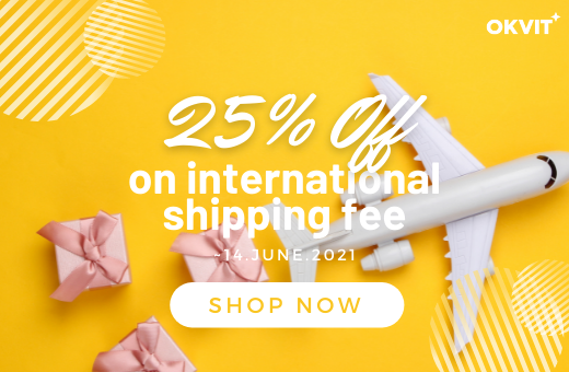 MORESHIP : 25% OFF ON INTERNATIONAL SHIPPING FEE