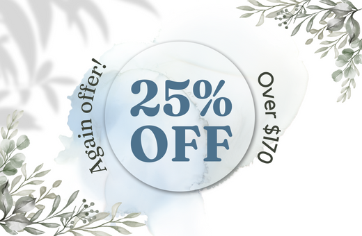 AGAIN 25% OFFER!