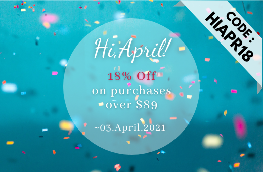 HIAPR18 : 18% OFF ON PURCHASES OVER $89