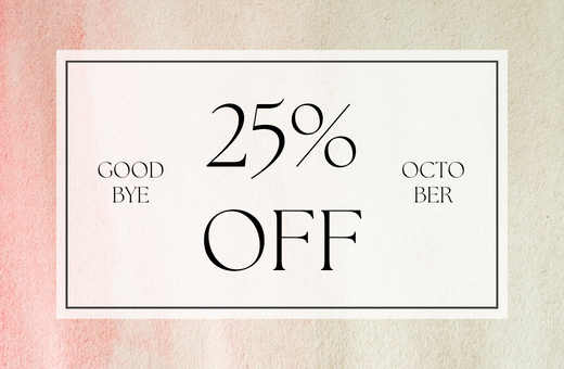 GOOD-BYE OCTOBER! SALE OFFER