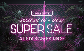  SUPER SALE 25% EXTRA OFF