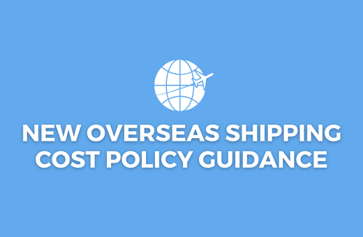 New overseas shipping cost policy guidance