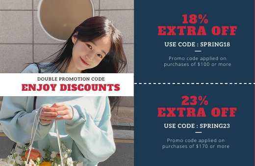 DOUBLE CODE UP TO 23% EXTRA OFF