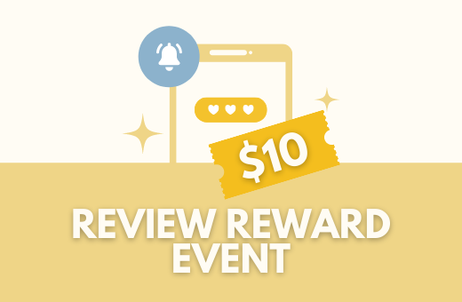 Review Reward Event