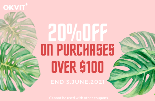 JUNE1ST : 20% OFF ON PURCHASES OVER $100