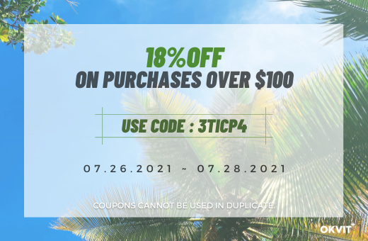 3TICP4 : 18% OFF ON PURCHASES OVER $100
