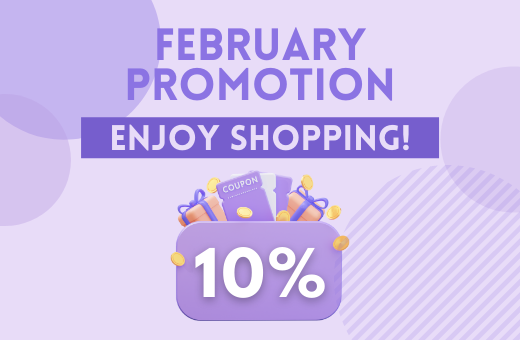 Hello, February : SALE PROMOTION
