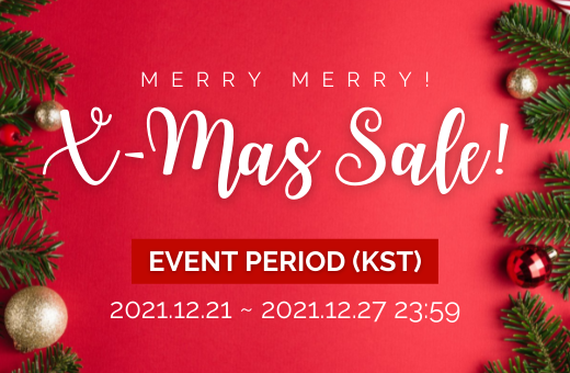 2021 X-Mas SALE Event