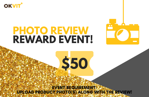OKVIT REVIEW REWARD EVENT!