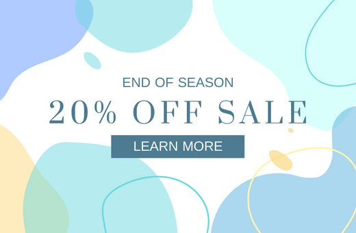 End of season : 20% OFF SALE