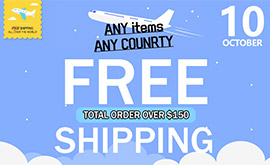 FREE SHIPPING EVENT IN OCTOBER