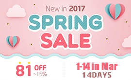 Spring Event Sale shop in Mar