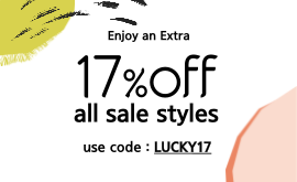 ENJOY AN EXTRA 17% OFF