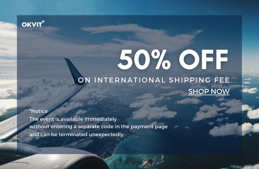 ★50% OFF ON INTERNATIONAL SHIPPING FEE★