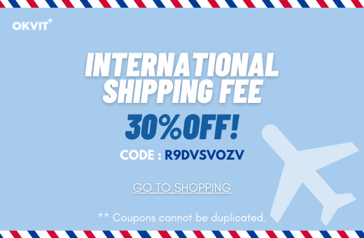 R9DVSVOZV : INTERNATIONAL SHIPPING FEE 30% OFF