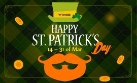 St. Patrick day OKDGG BIG sale event!!