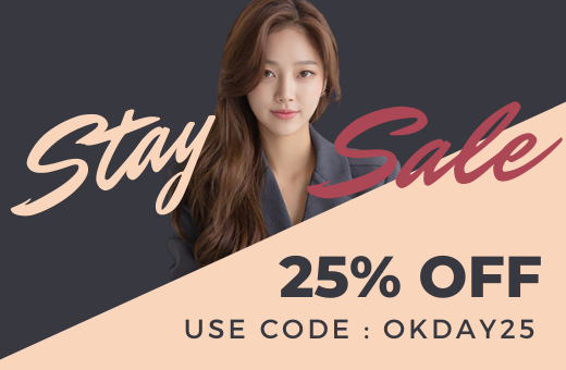 FLASH SALE 25% OFF OVER $110, CODE : OKDAY25